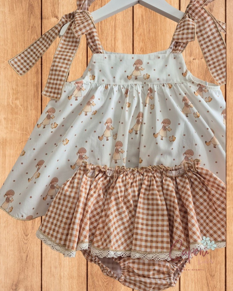 LA MARTINICA TIENDA Conjunto Blusa Muñequita Mini Martinicas La Martinica