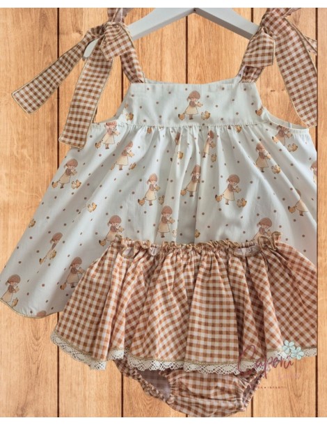 LA MARTINICA TIENDA Conjunto Blusa Muñequita Mini Martinicas La Martinica