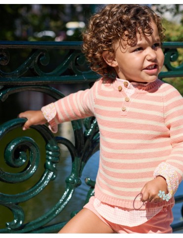 LA MARTINICA TIENDA Conjunto Completo Niño Peach La Martinica
