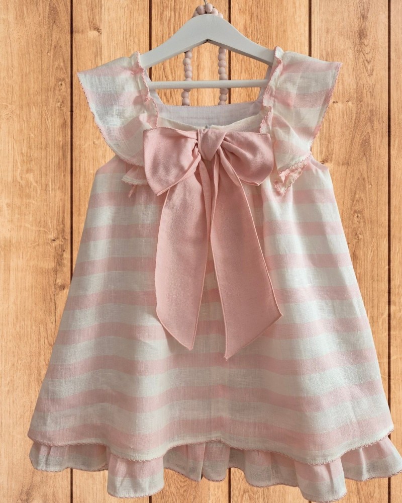 LA MARTINICA TIENDA Vestido Corte Alto Rayas Cup Cake La Martinica