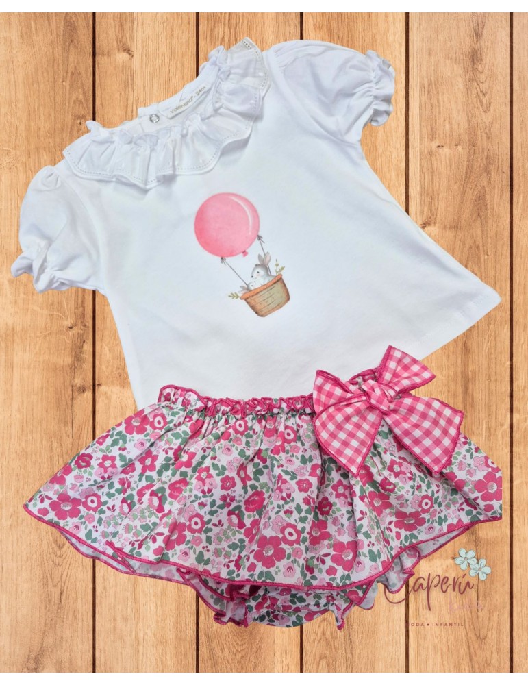VALENTINA BEBÉS TIENDA Conjunto Penélope Globito Valentina