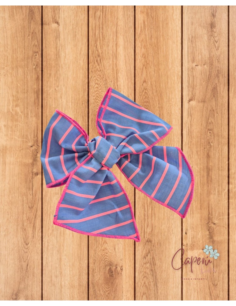 LA MARTINICA TIENDA Lazo Mediano Rayas Pantera Rosa La Martinica