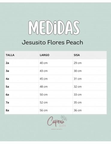 LA MARTINICA TIENDA Jesusito Flores Peach La Martinica