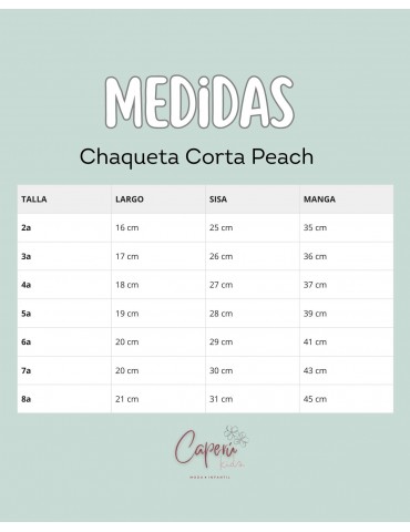 LA MARTINICA TIENDA Chaqueta Corta Peach La Martinica