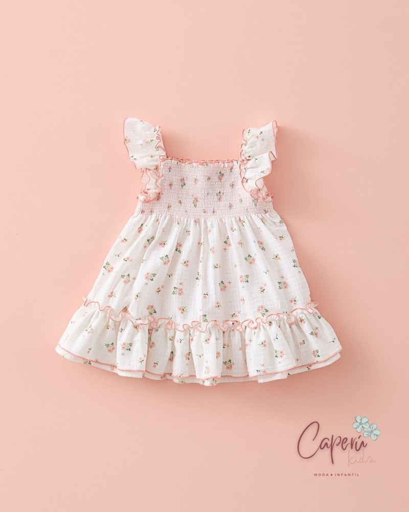 MI CANESÚ TIENDA Vestido Flor Allegra Mi Canesú
