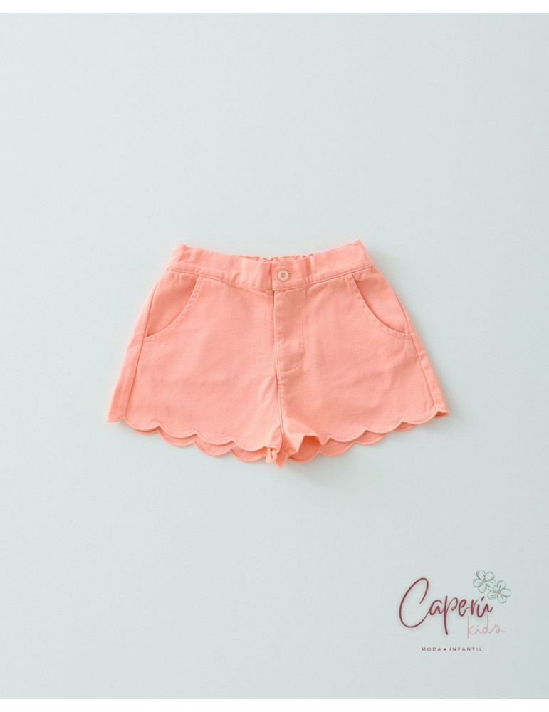 MI CANESÚ TIENDA Short Ondas Tinte Rosa Néctar Mi Canesú