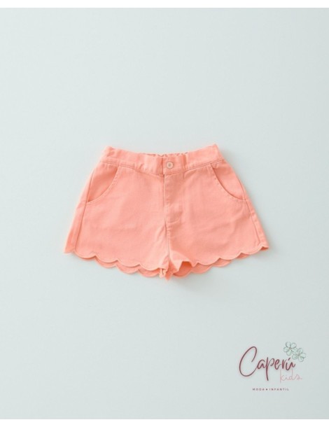 MI CANESÚ TIENDA Short Ondas Tinte Rosa Néctar Mi Canesú