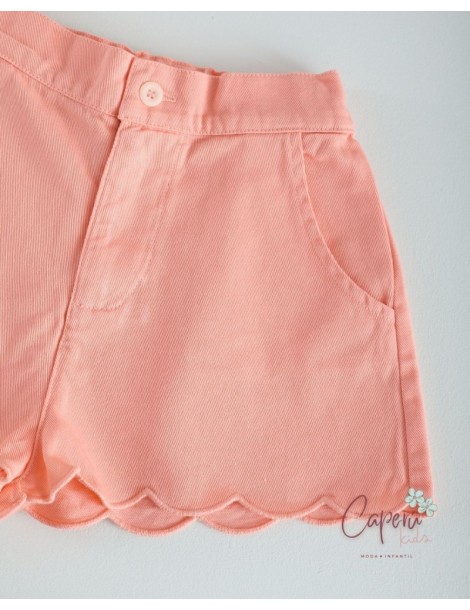 MI CANESÚ TIENDA Short Ondas Tinte Rosa Néctar Mi Canesú