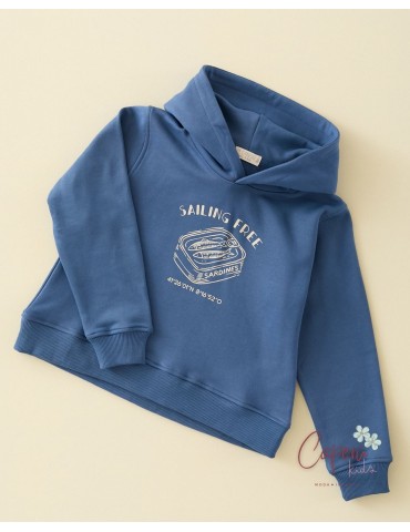 MI CANESÚ TIENDA Jogging Capucha Blue Mi Canesú