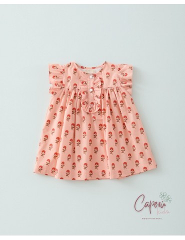 MI CANESÚ TIENDA Vestido Claveles Mi Canesú