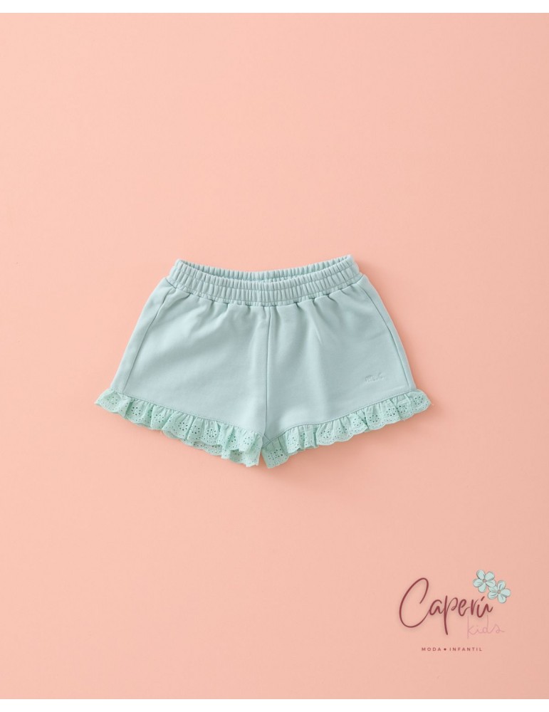 MI CANESÚ TIENDA Short Jogging Puntillas Acqua Mi Canesú