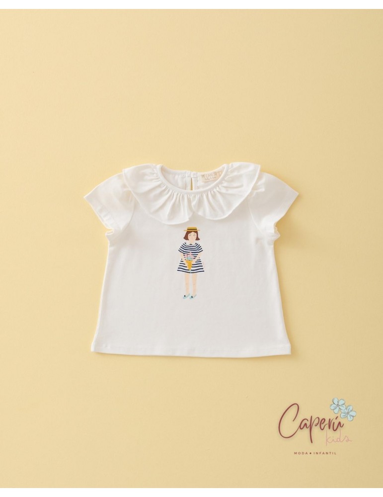 MI CANESÚ TIENDA Camiseta Marinera Camille Mi Canesú