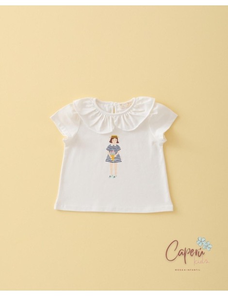 MI CANESÚ TIENDA Camiseta Marinera Camille Mi Canesú