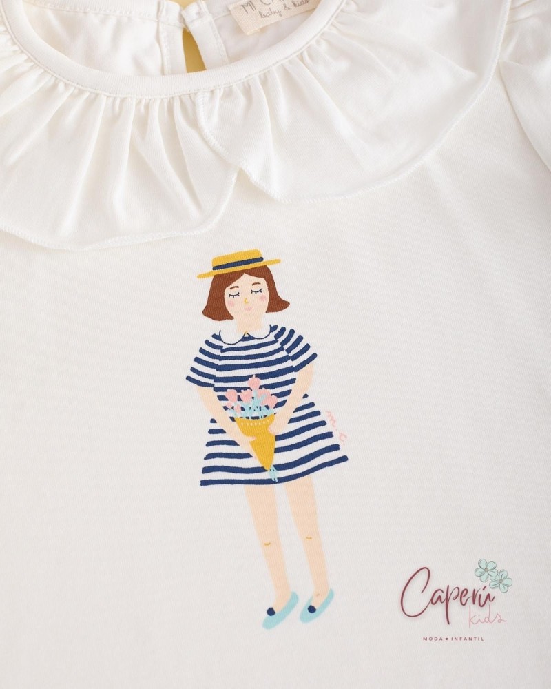 MI CANESÚ TIENDA Camiseta Marinera Camille Mi Canesú
