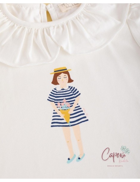 MI CANESÚ TIENDA Camiseta Marinera Camille Mi Canesú