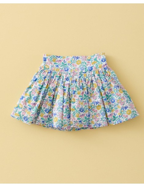 MI CANESÚ TIENDA Minifalda Liberty Blue Sand Mi Canesú