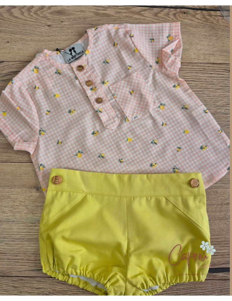 LA MARTINICA TIENDA Conjunto Niño Limonero La Martinica