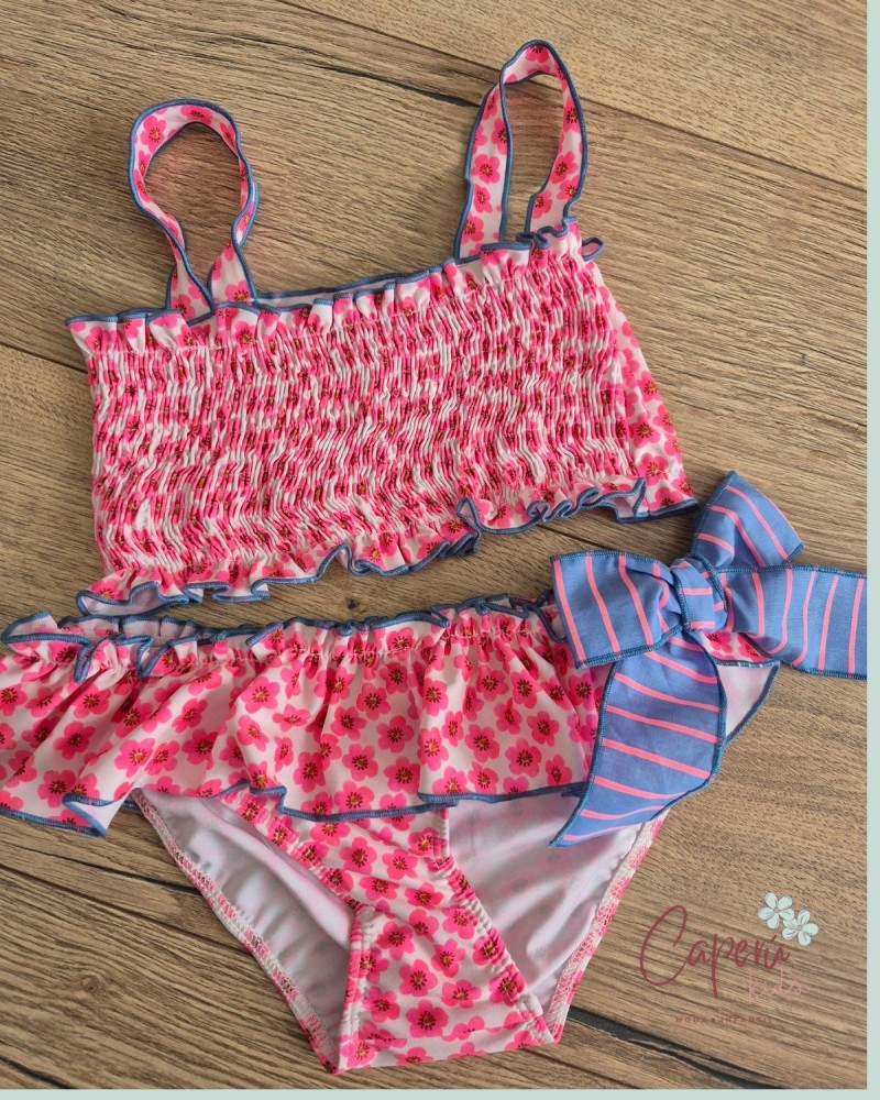 LA MARTINICA TIENDA Bikini Flores Pantera Rosa La Martinica