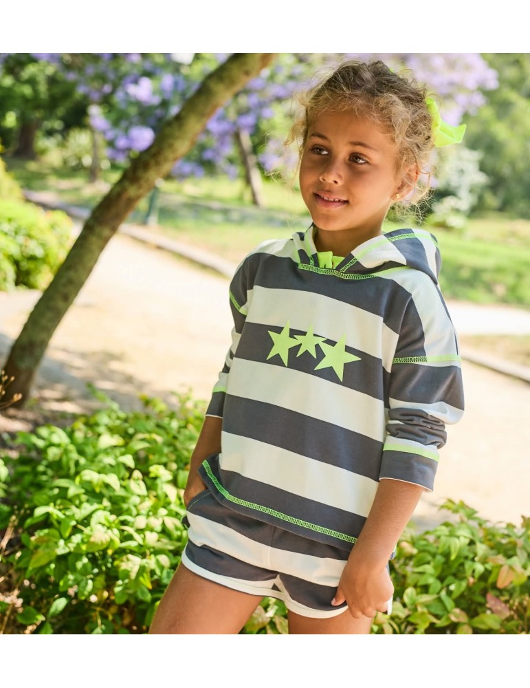 LA MARTINICA TIENDA Conjunto Niña Sudadera Aurora Boreal La Martinica
