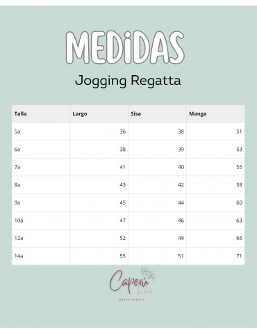 MI CANESÚ TIENDA Jogging Regatta Mi Canesú