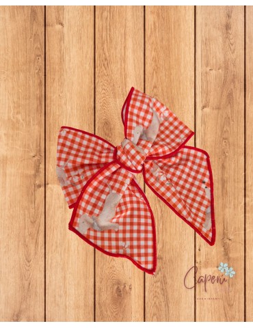 LA MARTINICA TIENDA Lazo Mediano Vichy Perros Scooby La Martinica