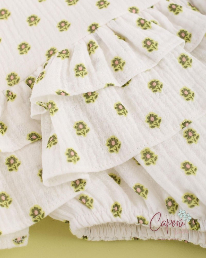 MI CANESÚ TIENDA Ranita Bailarina Florecita Lima Mi Canesú