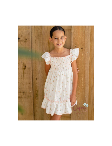 MI CANESÚ TIENDA Vestido Flor Allegra Mi Canesú