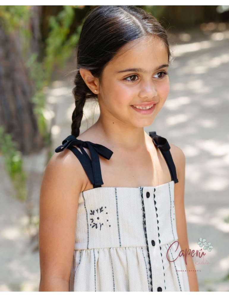 MI CANESÚ TIENDA Pichi Bordado Cáñamo Mi Canesú