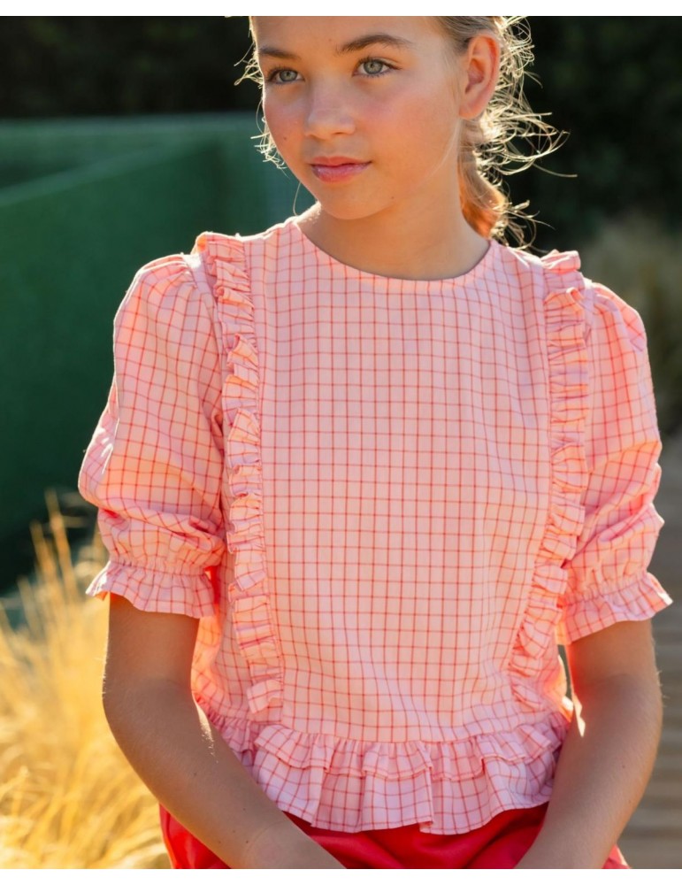 MI CANESÚ TIENDA Cuerpo Volante Cuadrito Fiesta Mi Canesú