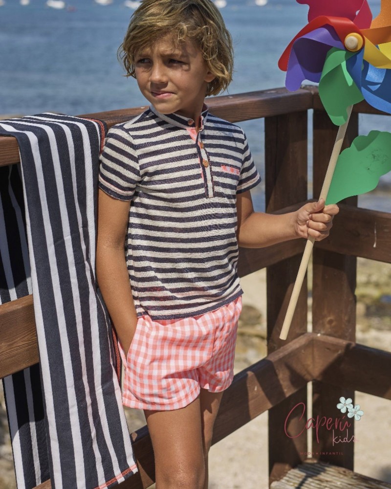 LA MARTINICA TIENDA Bóxer Niño Algodón Saint Tropez La Martinica