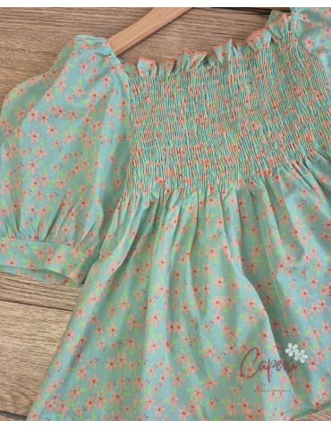 LA MARTINICA TIENDA Blusón Flores Manga Nemo La Martinica