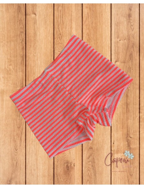 Bóxer Baño Niño Happy La Martinica - Bañador Licra Coral Flúor