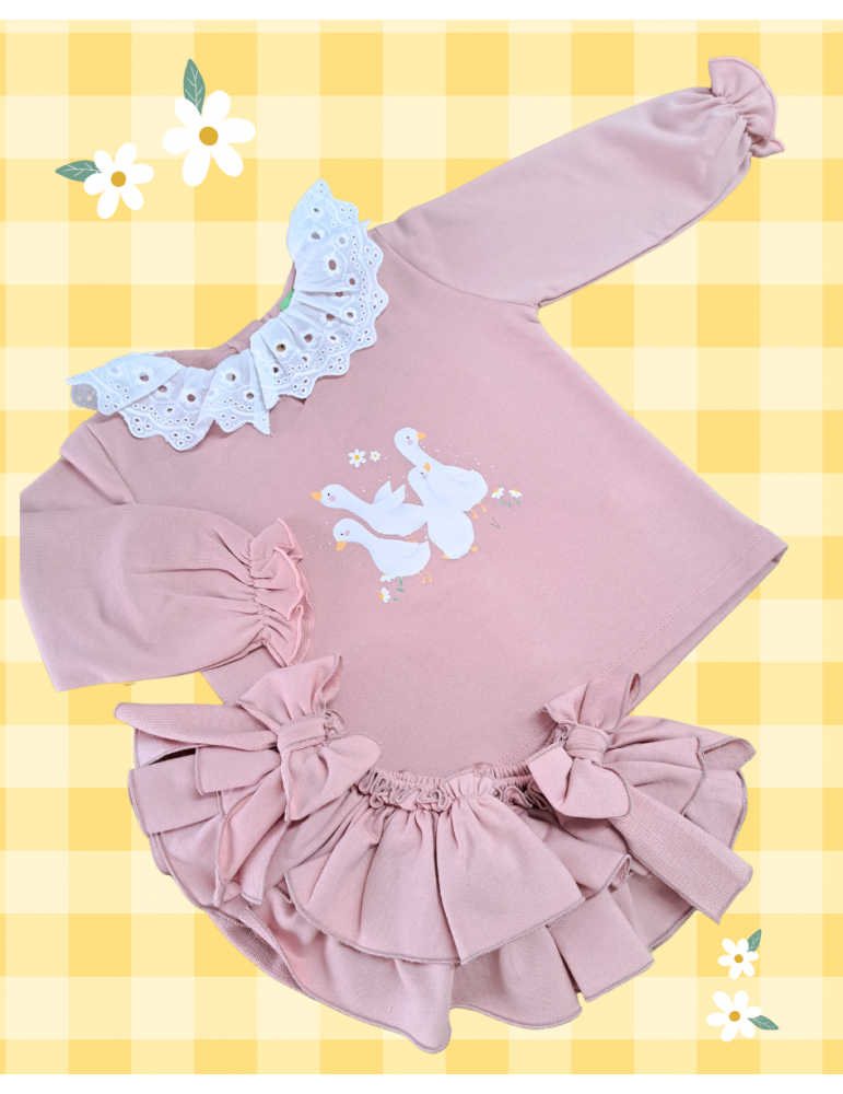 MON PETIT BONBON  OUTLET DE VERANO Conjunto Sudadera Pio Pio Patito
