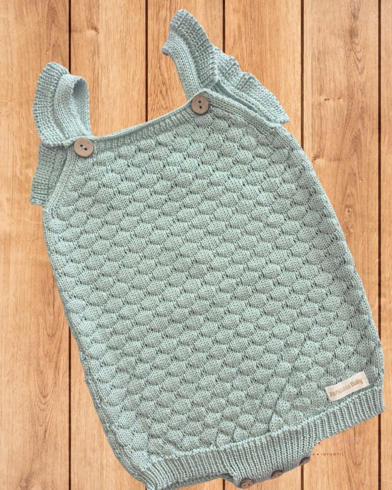 Peto Rombos Verde Mint Empolvado Pangasa