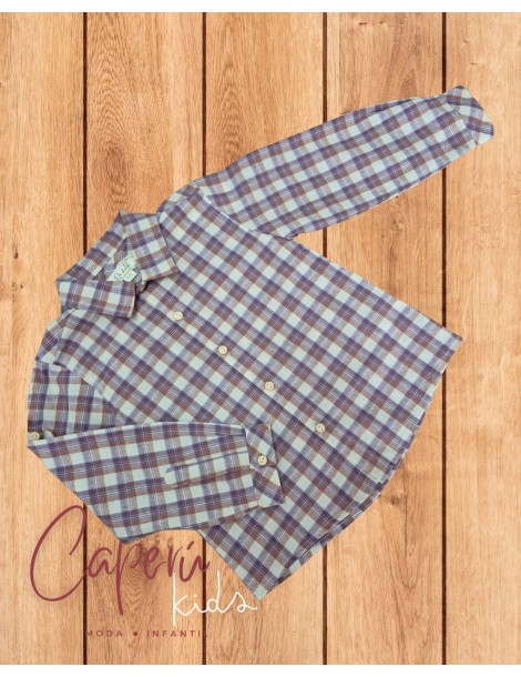 Camisa Niño Cuadros Dadati