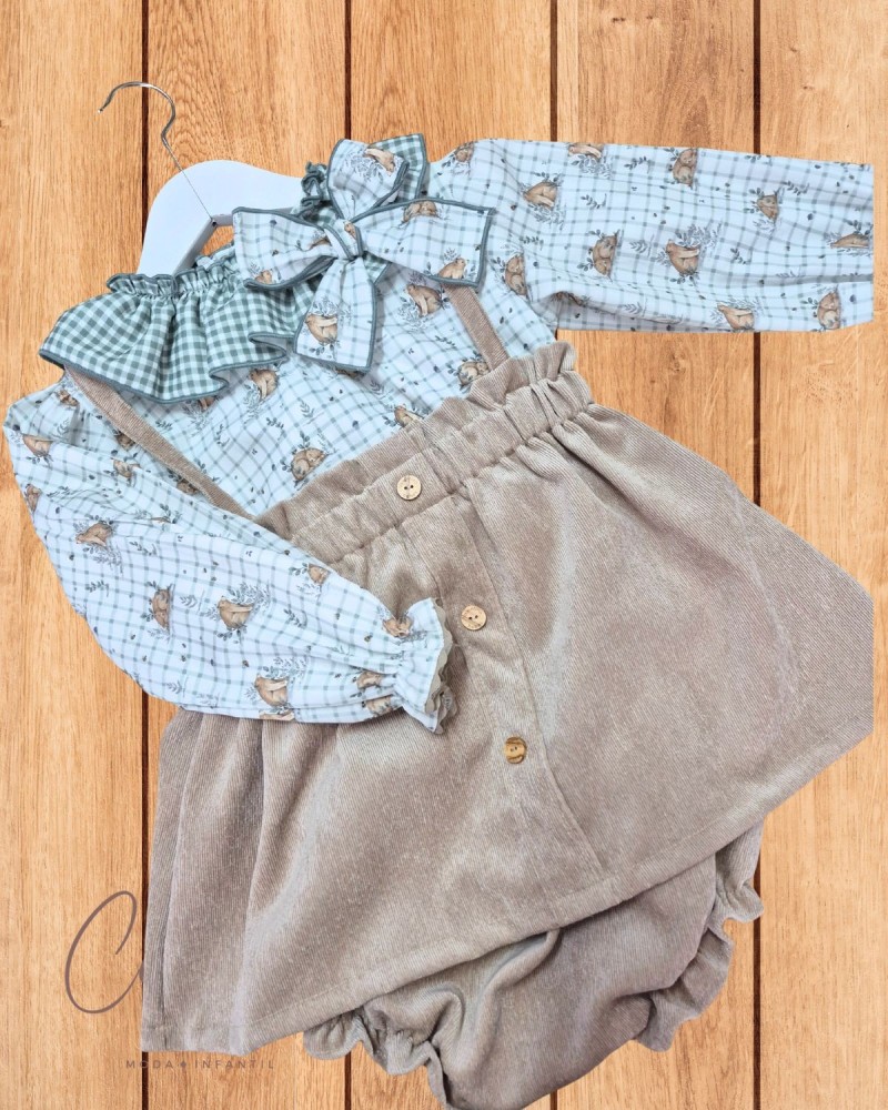 Conjunto Pichy Donatella Ositos Valentina