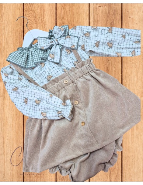 Conjunto Pichy Donatella Ositos Valentina