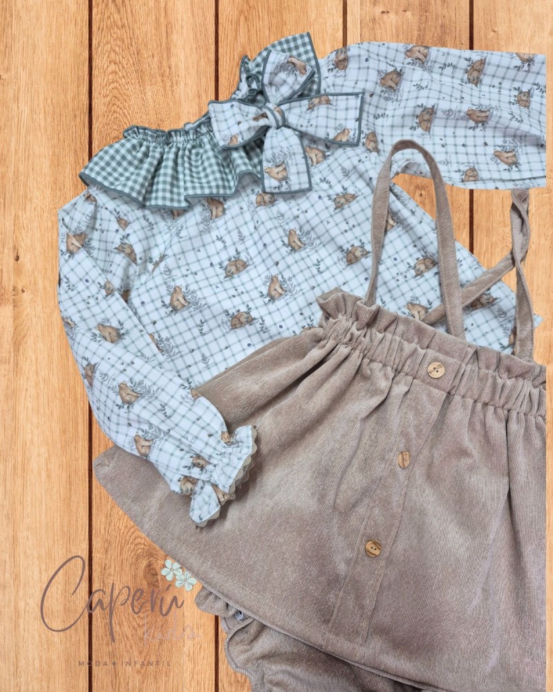 Conjunto Pichy Donatella Ositos Valentina