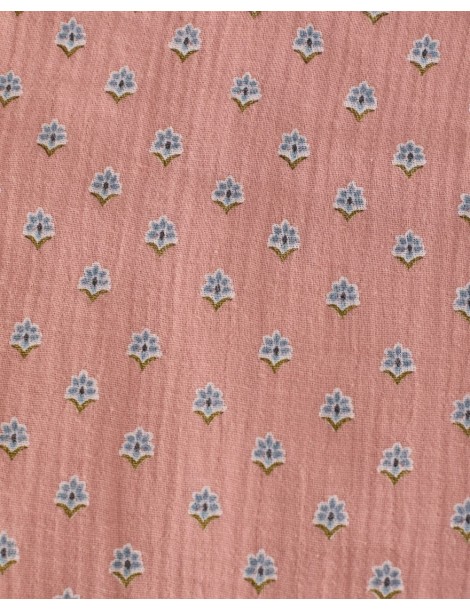 Minifalda Gasa Florecita Geométrica Mi Canesú