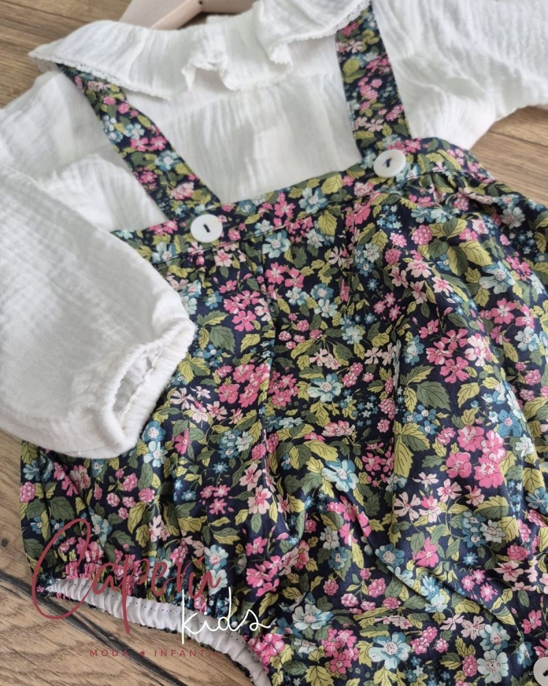 Culotte Peto Liberty Botánico Mi Canesú