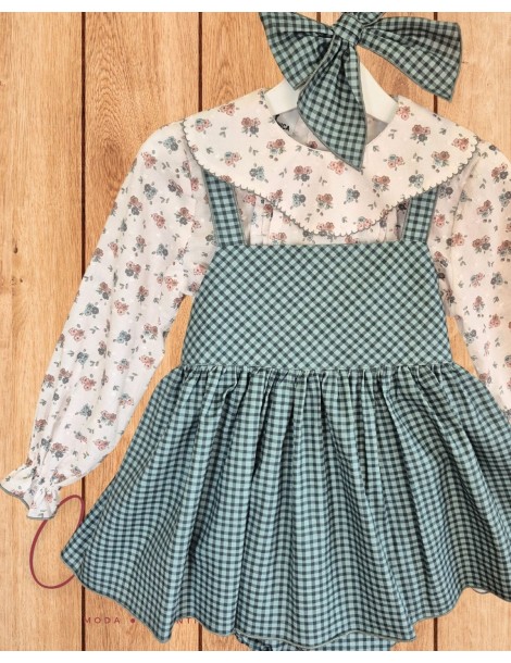 Conjunto Ranita Petit and Flowers La Martinica