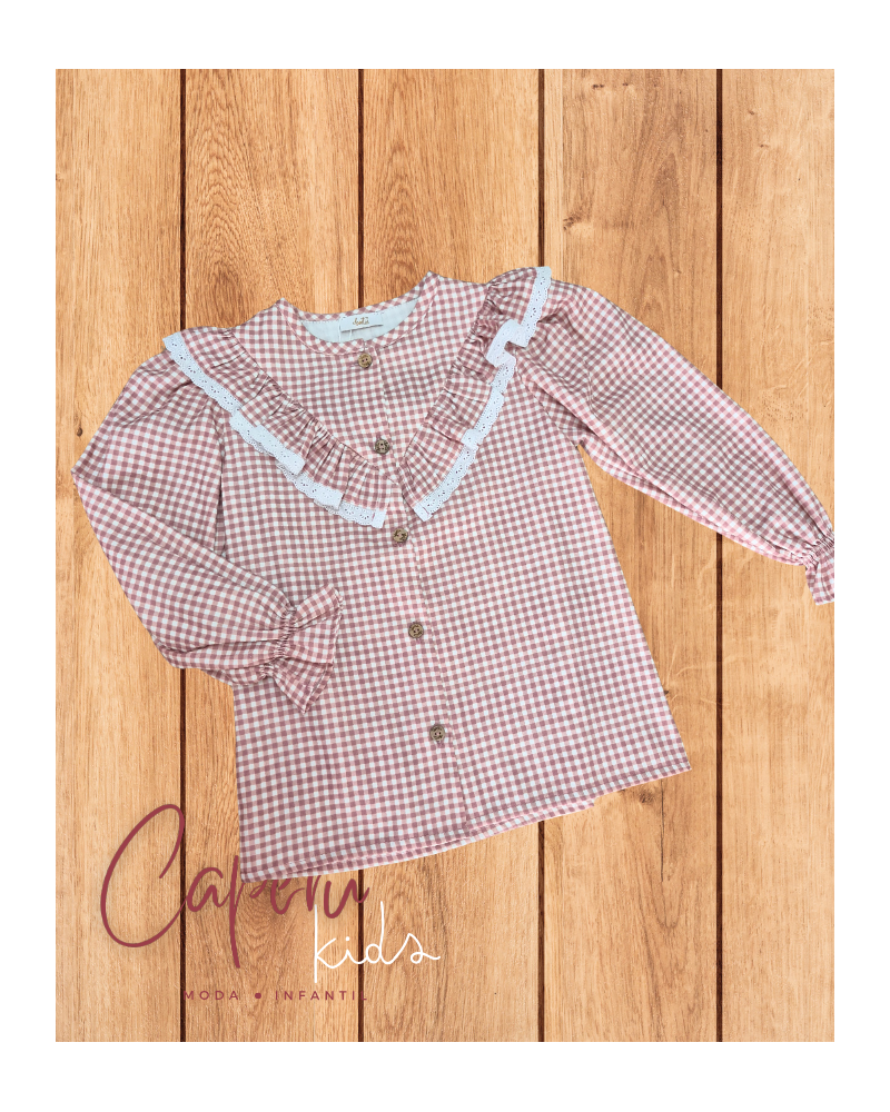 Blusa Vichy Jazmín Boétie