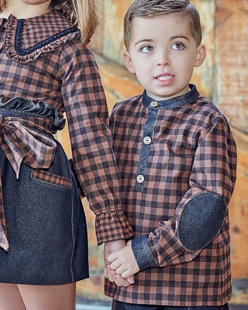 Camisa Niño Vichy July Boétie