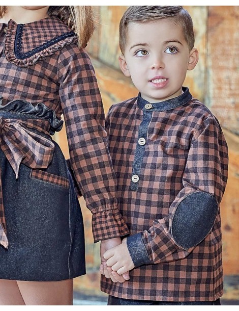 Camisa Niño Vichy July Boétie