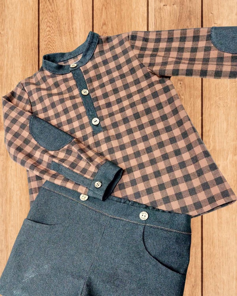 Camisa Niño Vichy July Boétie