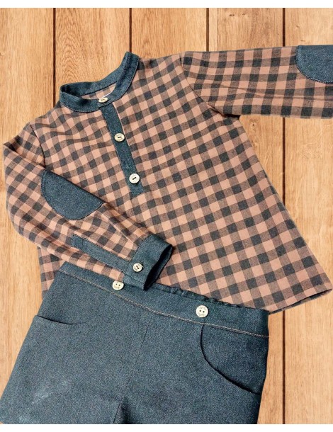 Camisa Niño Vichy July Boétie