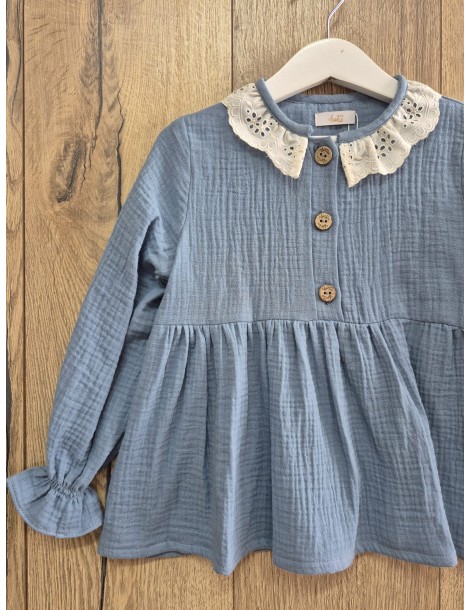 Conjunto Ranita y Blusa Flores Laika Boétie