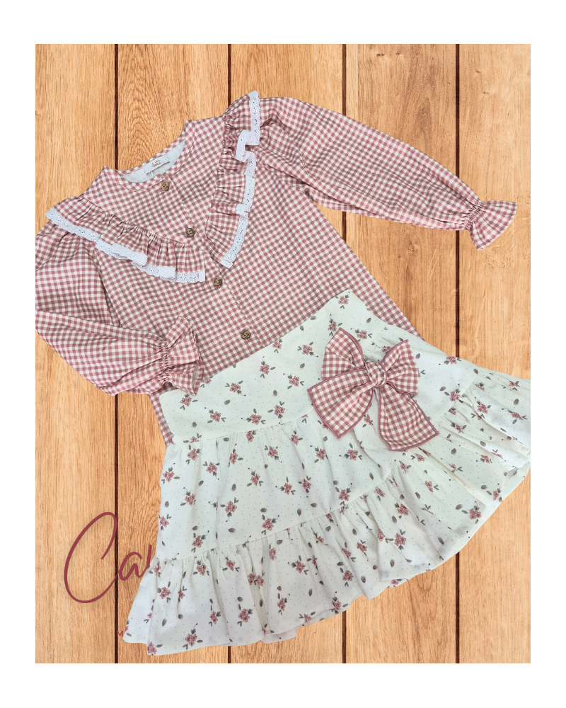Blusa Vichy Jazmín Boétie