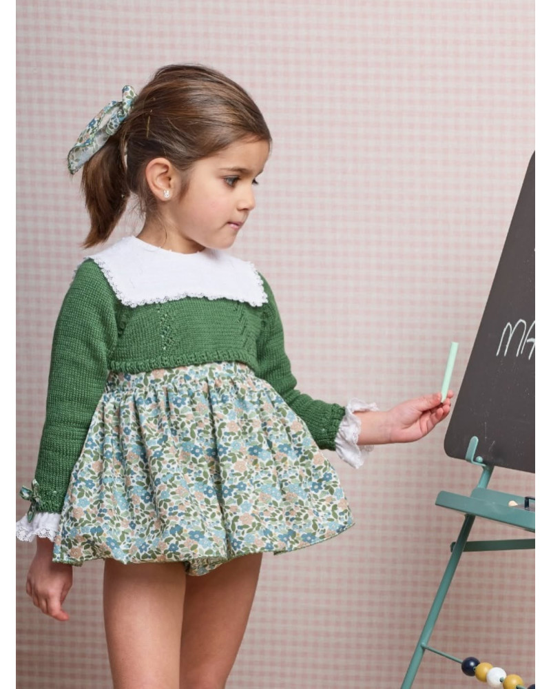 Jersey Corto Verde Olivo La Martinica | Moda Infantil