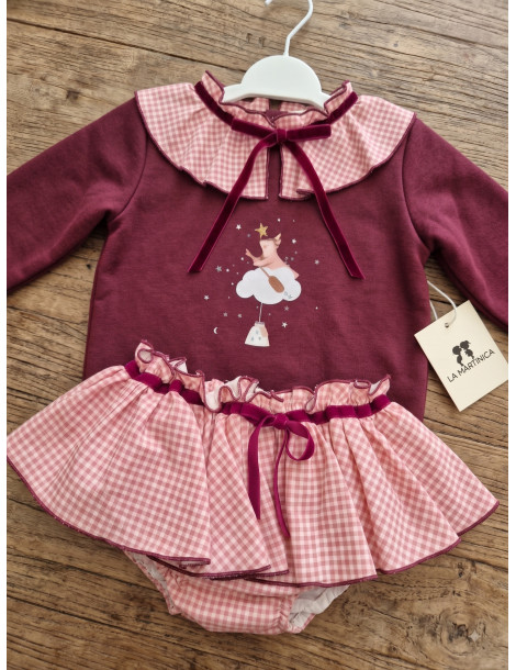 Conjunto Sudadera Braga Tela Xandre | Caperú Kids